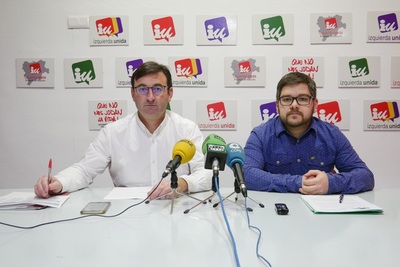 Rueda de prensa de Izquierda Unida Provincial de Albacete