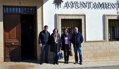 Los diputados/as de Ganemos-IU visitaron Ossa de Montiel