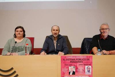 IU Albacete celebró la Charla Coloquio &quot;El Sistema Público de Pensiones&quot;