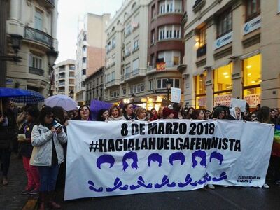 Albacete fue un clamor feminista contra la desigualdad entre hombres y mujeres