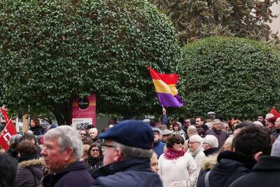  Izquierda Unida de Albacete en la manifestación multitudinaria por unas pensiones dignas