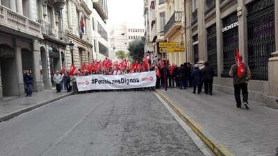 Izquierda Unida de Albacete por unas pensiones dignas