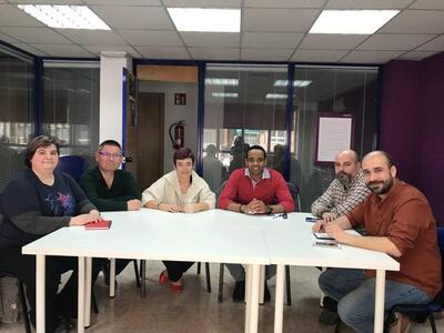 Reunión de Izquierda Unida de Albacete y Podemos Albacete