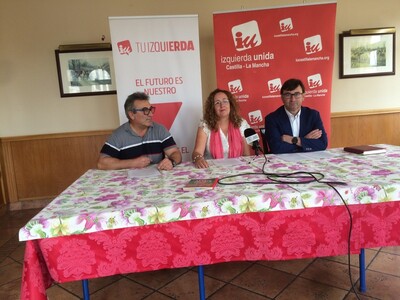 Daniel Martínez valora la consolidación organizativa de IU en Villarrobledo.