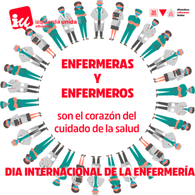 IU Albacete pide a la Junta la dotación de las plantillas de enfermería y mejora en sus condiciones laborales.