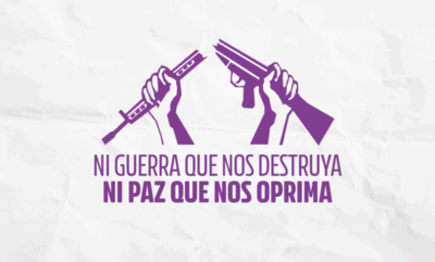Ni guerra que nos destruya, ni paz que nos oprima. Día Internacional de las Mujeres por la Paz y el Desarme 2025