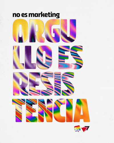 El orgullo no es marketing, es resistencia