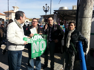 IU Albacete desarrolla campaña LOMCE NO
