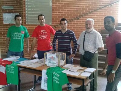 IU participa activamente en la campaña “Consulta Ciudadana por la Educación” en el campus UCLM