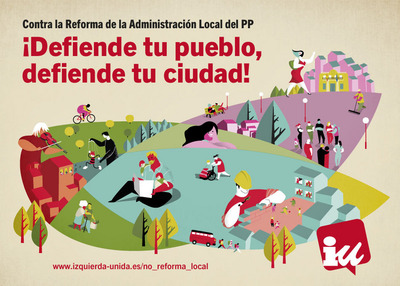 IU Albacete apoya incondicionalmente la concentración convocada por CC.OO contra la reforma de la administración local
