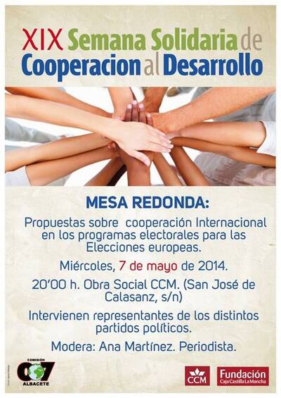 IU apoya la XIX Semana Solidaria de Cooperación al Desarrollo que se celebra en Albacete