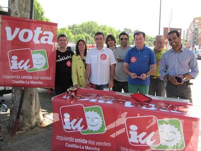 IU de Albacete prosigue su campaña electoral en Los Invasores y en El Salobral.
