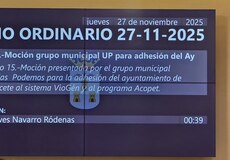 Aprobada la moción de Unidas Podemos sobre VioGen y acoPet: un paso más en la lucha contra la violencia de género