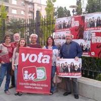 Inicio de campaña IU elecciones europeas La Roda 2014
