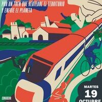 Unidas Podemos-IU se suma a la semana de lucha por un tren público y sostenible