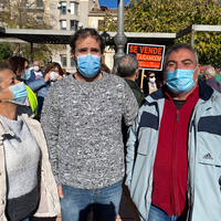 IU Villarrobledo se suma a la manifestación contra las macrogranjas de Cuenca