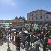 IU Villarrobledo se suma a la manifestación contra las macrogranjas de Cuenca