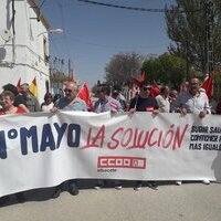 I. U.  Albacete reivindica más derechos y mejores salarios este 1º de Mayo