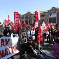 Manifestación en Toledo contra los recortes 