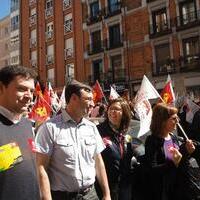 Manifestación de IU 20 de marzo en Madrid