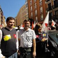 Manifestación de IU 20 de marzo en Madrid