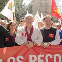 Manifestación de IU 20 de marzo en Madrid