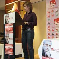 Acto de presentación de la candidatura de Albacete con Gaspar Llamazares y Rueda de Prensa con los medios.