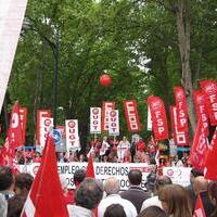 Manifestación 1º de Mayo en Albacete