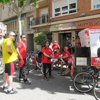 Marcha en bici reivindicativa organizada por IU Albacete