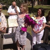 Homenaje al brigadista canadiense Charles Cowie