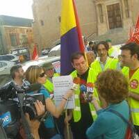 Marcha Popular a pie Hellín-Albacete contra la reforma de las pensiones 
