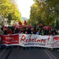 Manifestación 23N ¡A LA CALLE! 2 años de gobierno del PP